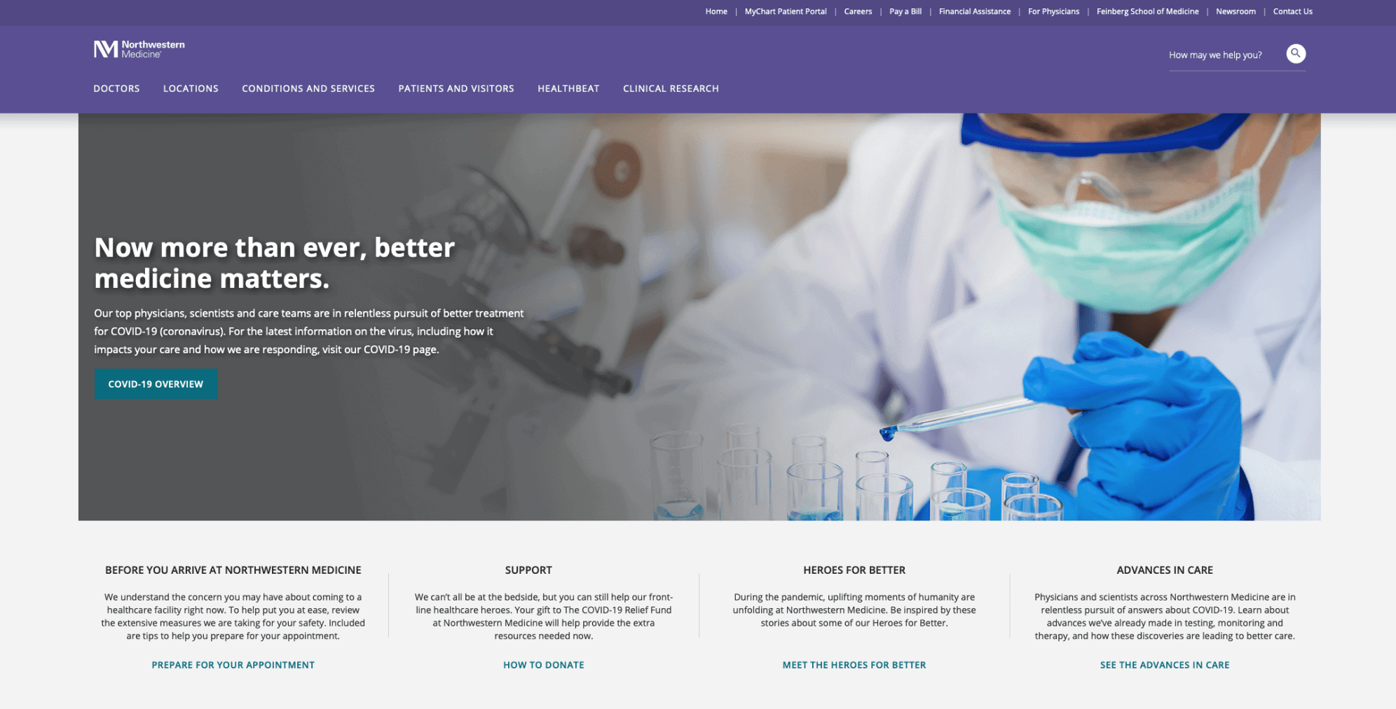 medical research websites
