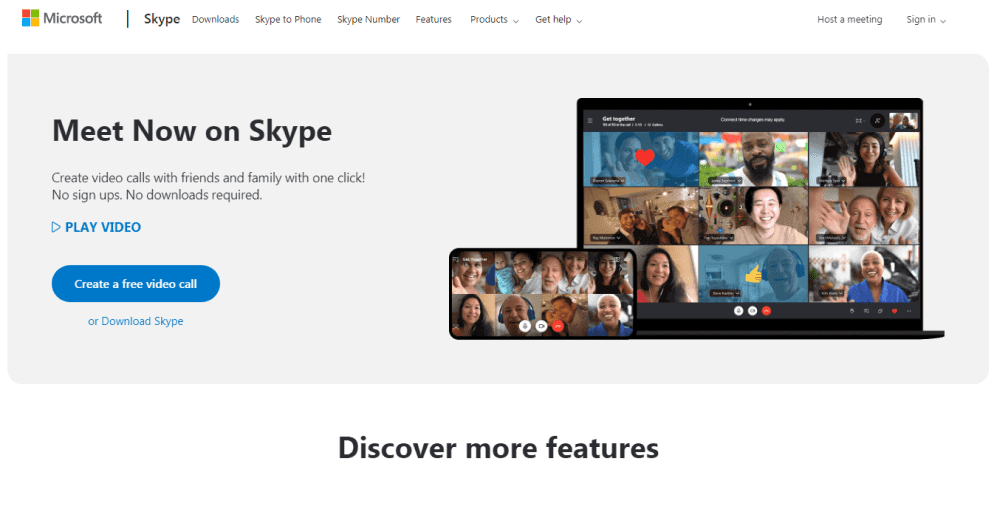 Skype_homepage