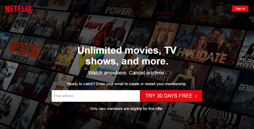 netflix_homepage