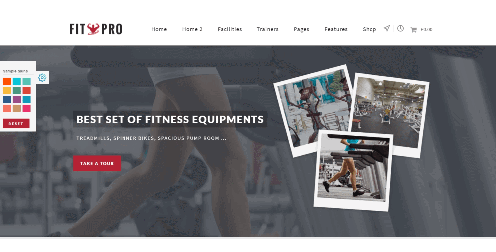 Gym Fit Fitness Website Template - Website Development