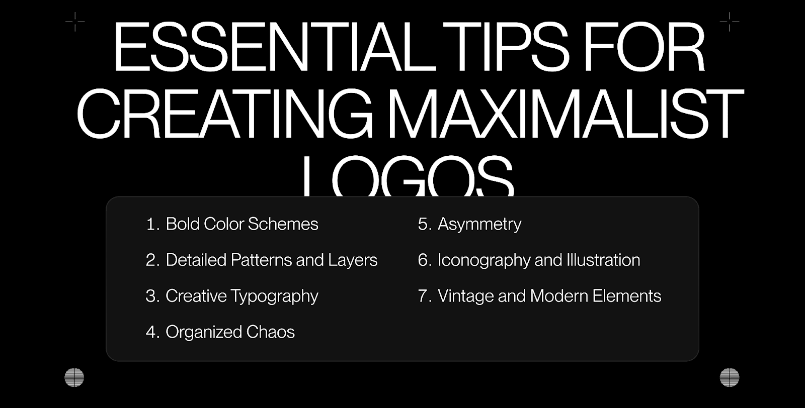 Maximalist Logo Designs: Essential Tips | Blog