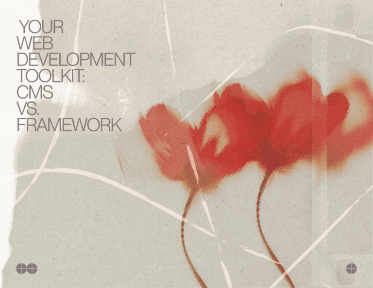 Your Web Development Toolkit CMS vs Framework | Ester Digital Phot
