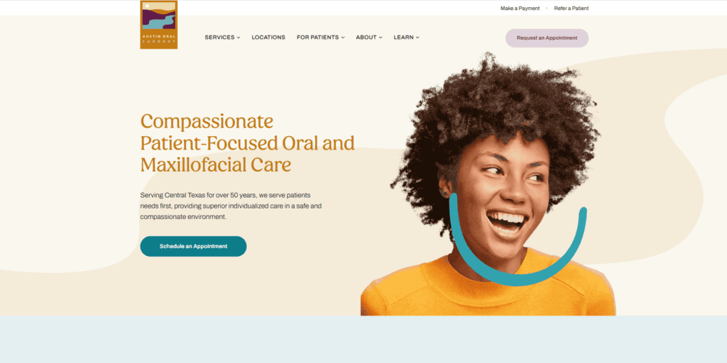 Dental website design