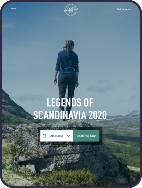 Tour Partner Group, Designed and Developed by Ester Digital