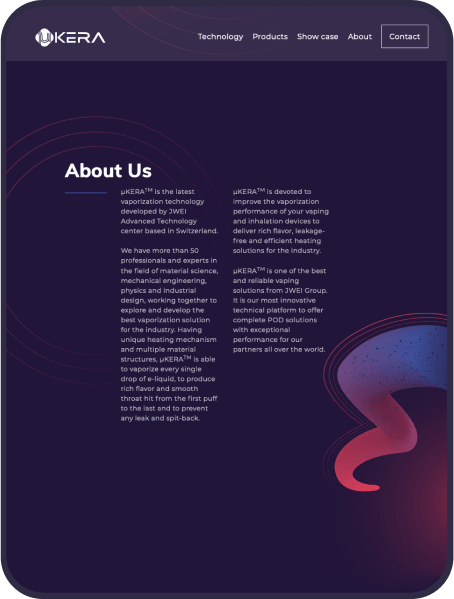 µKERA, Designed and Developed by Ester Digital