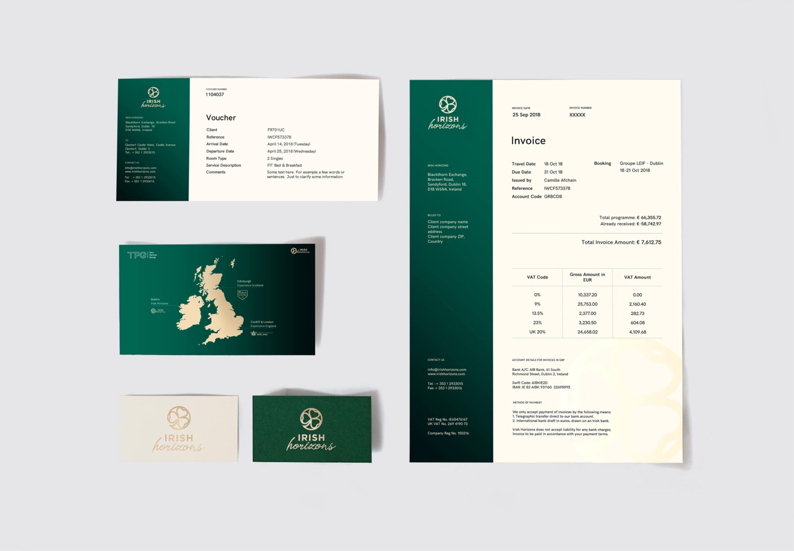 Irish Horizons, Designed and Developed by Ester Digital