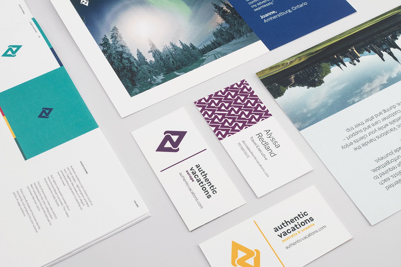 Authentic Vacations, Designed and Developed by Ester Digital