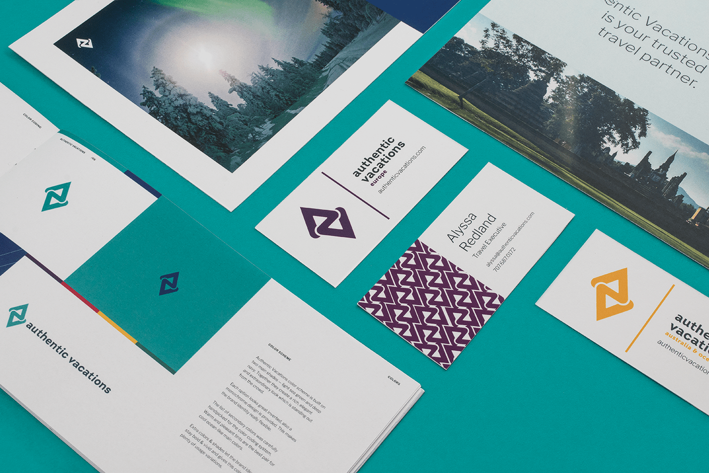 Authentic Vacations, Designed and Developed by Ester Digital