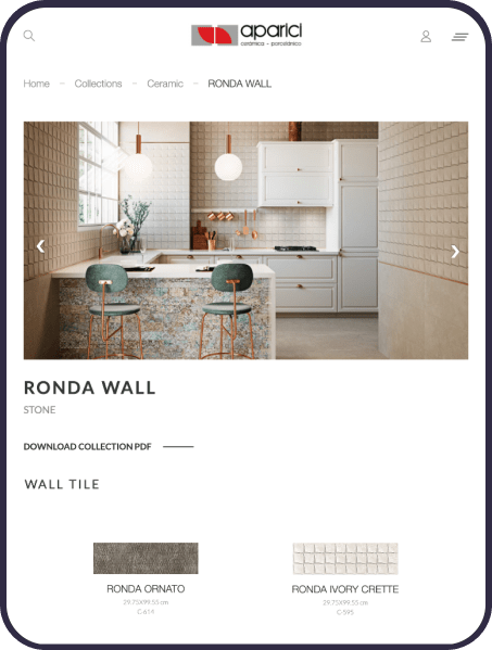 Aparici, Designed and Developed by Ester Digital