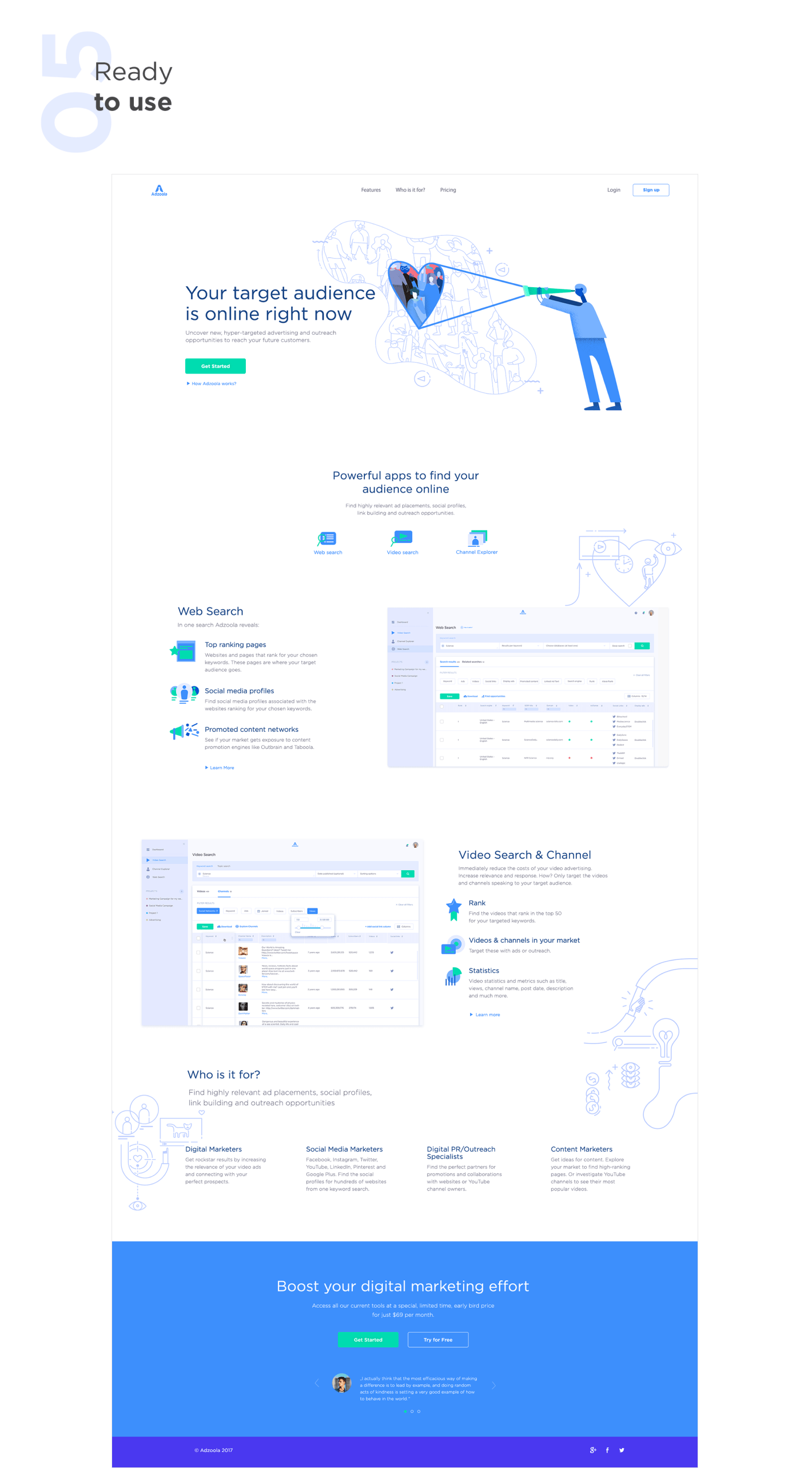 Adzoola, Designed and Developed by Ester Digital