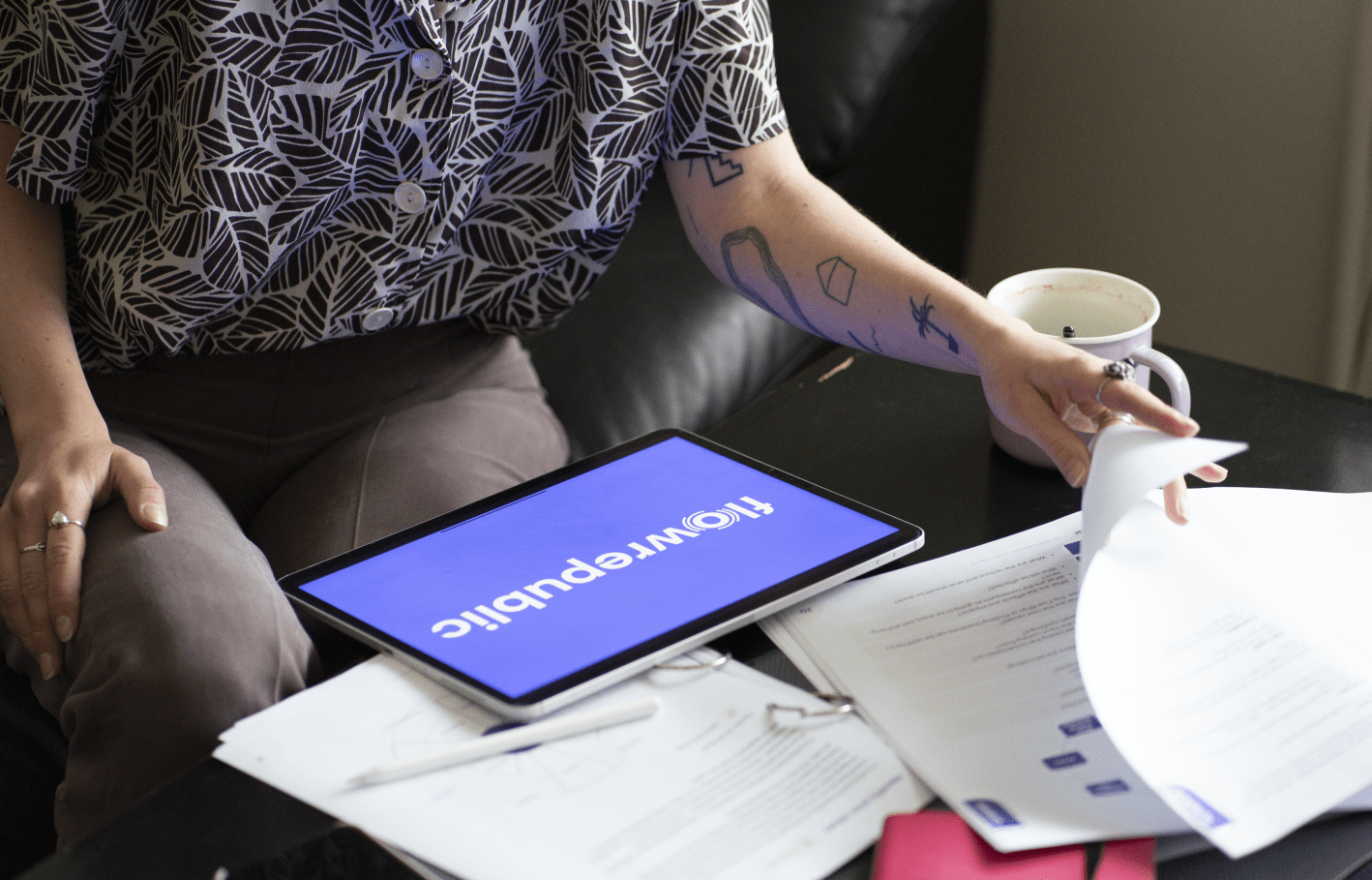 FlowRepublic, Designed and Developed by Ester Digital