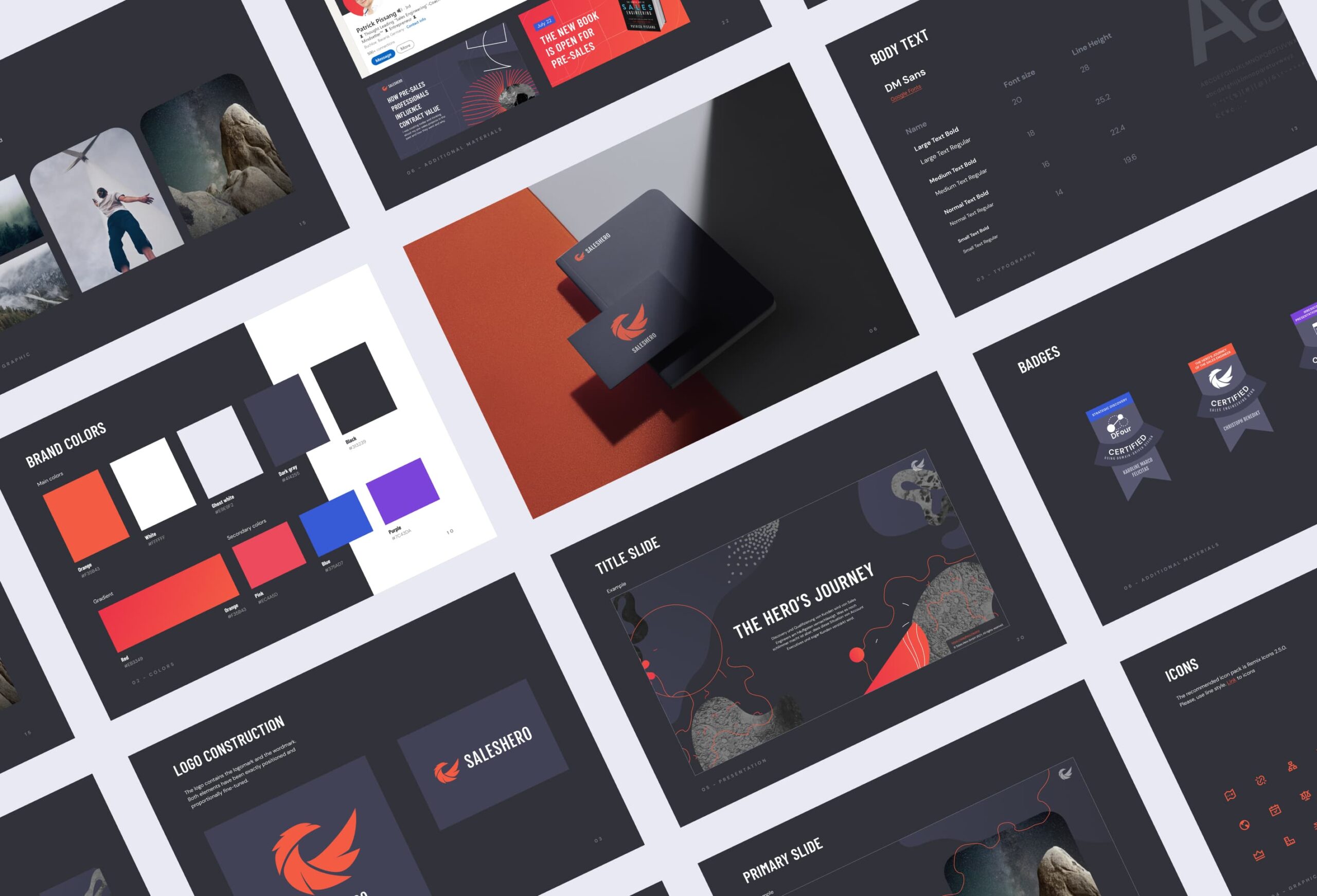 Saleshero, Designed and Developed by Ester Digital