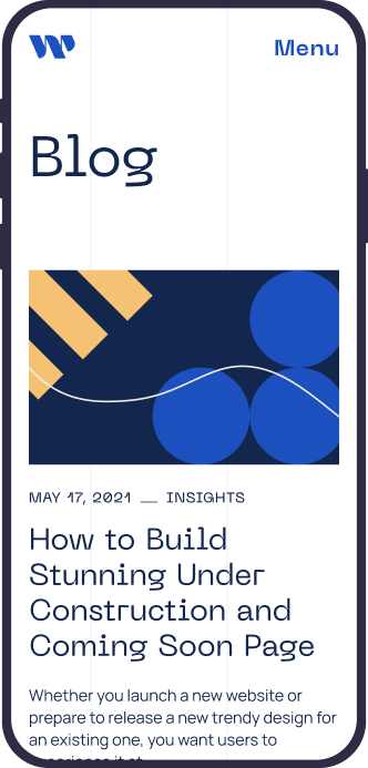 Wilder, Designed and Developed by Ester Digital