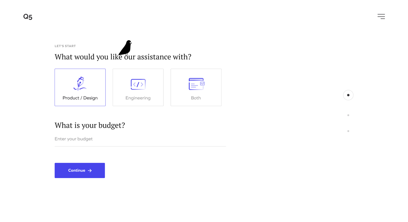 Quantfive, Designed and Developed by Ester Digital