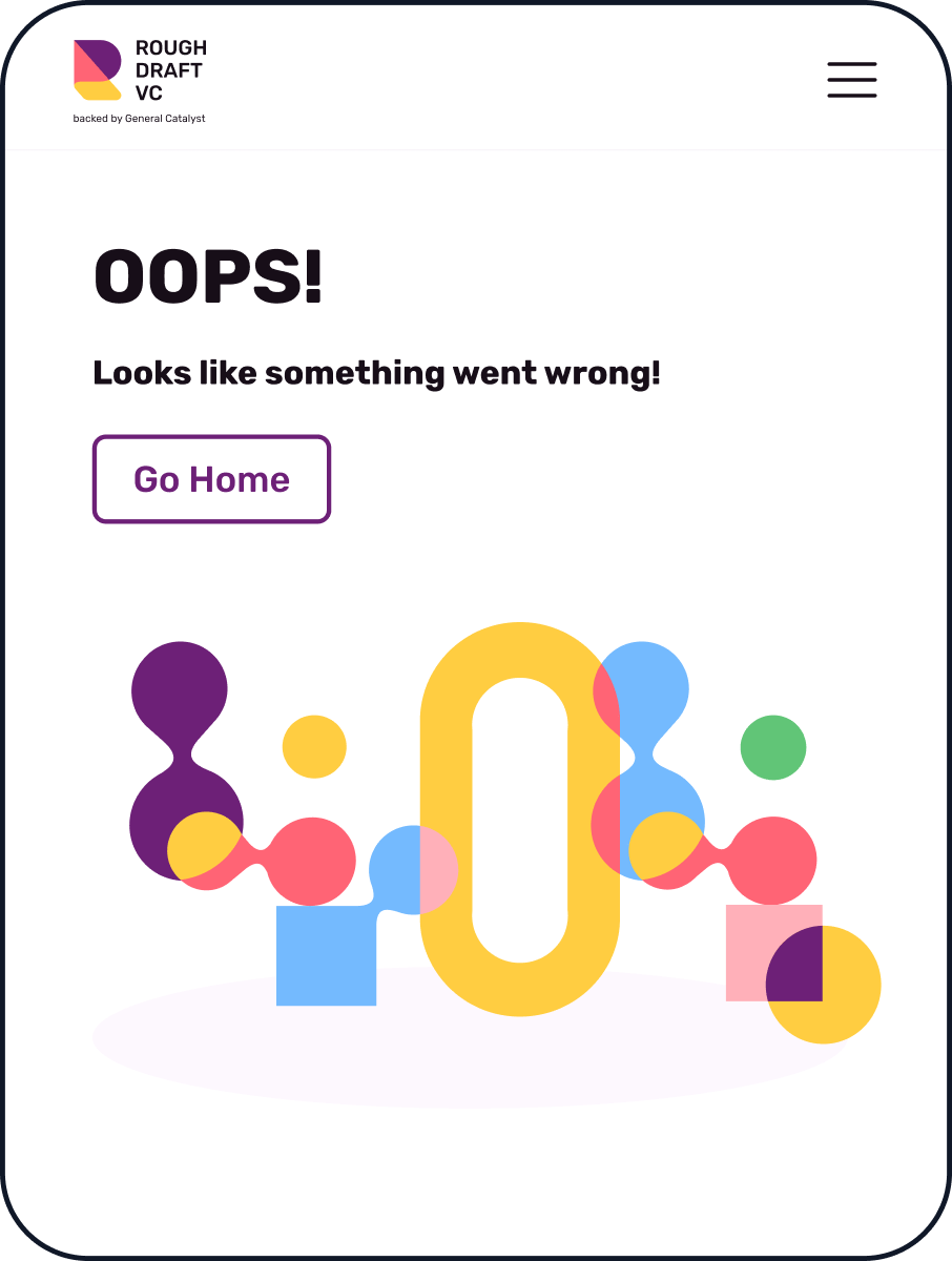 Rough Draft Ventures, Designed and Developed by Ester Digital