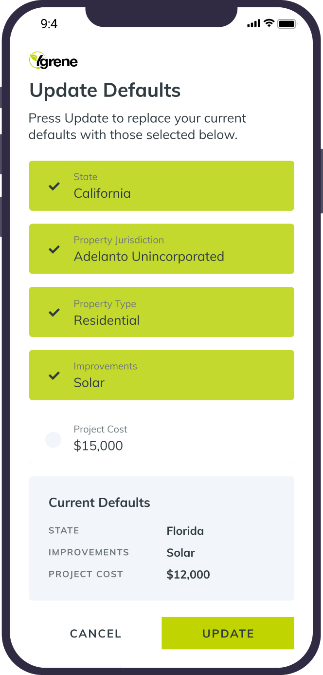 YGrene, Designed and Developed by Ester Digital