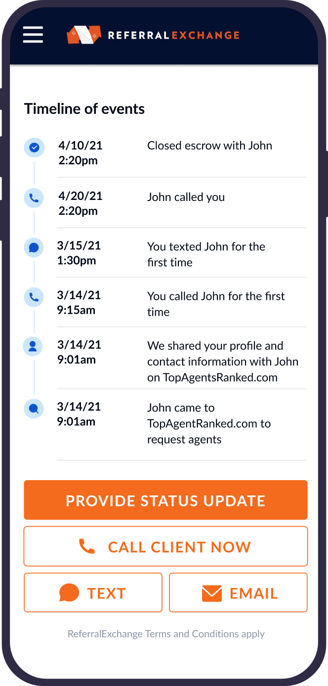 Referral Exchange, Designed and Developed by Ester Digital