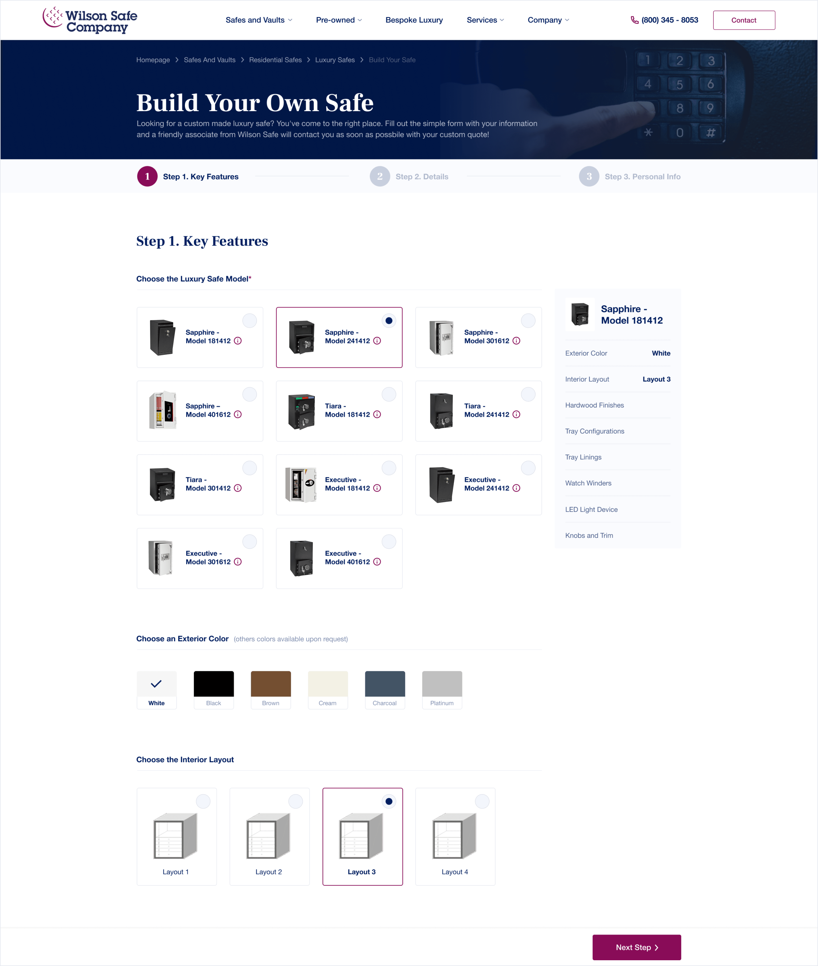 Wilson Safe, Designed and Developed by Ester Digital