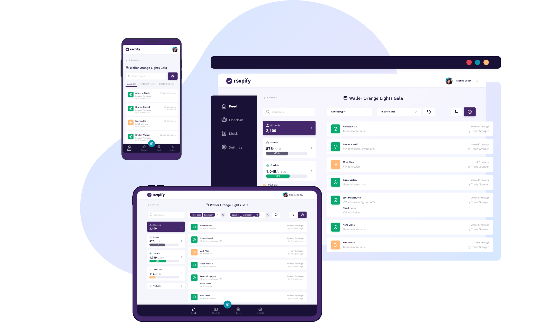 RSVPify, Designed and Developed by Ester Digital
