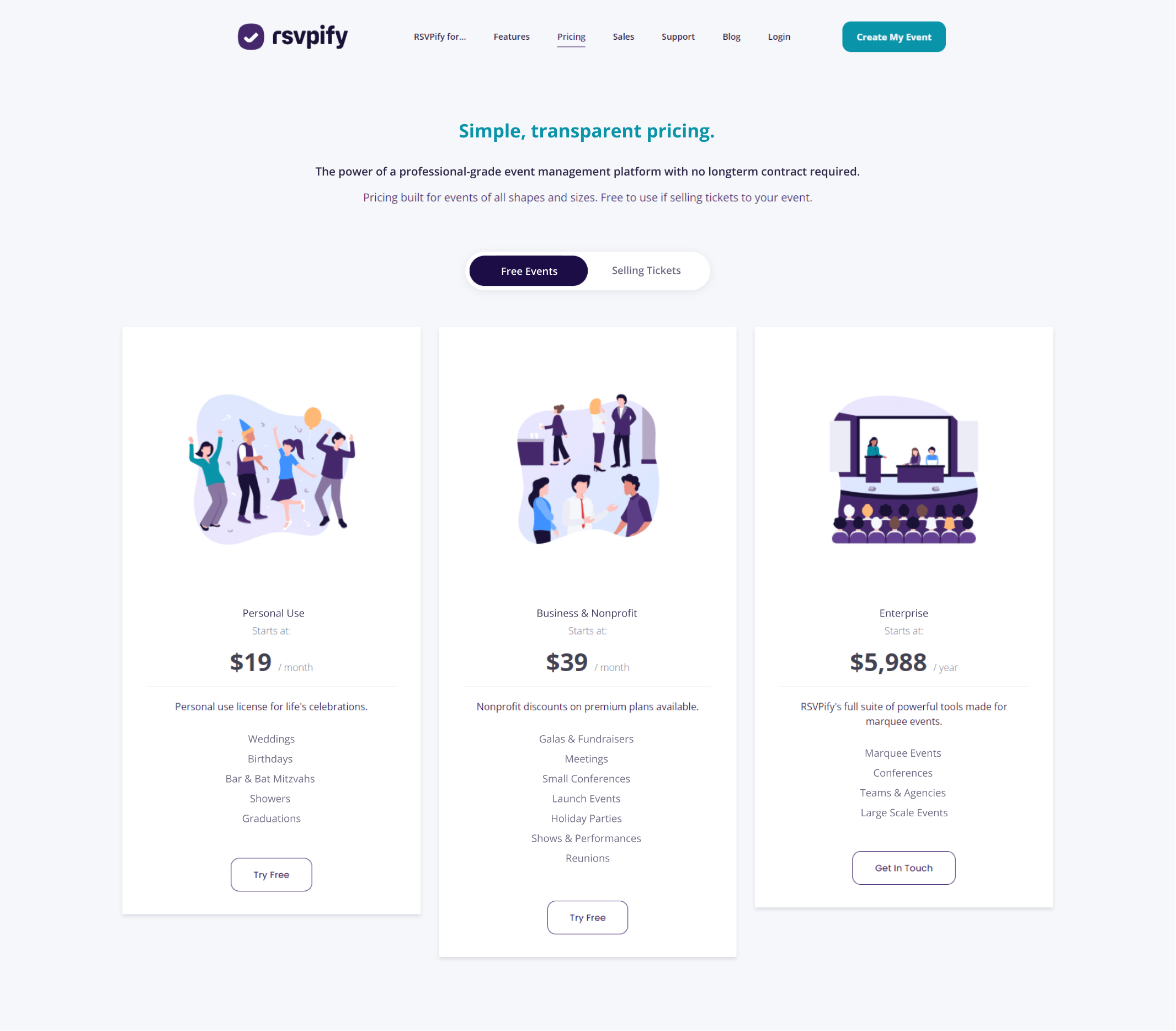RSVPify, Designed and Developed by Ester Digital