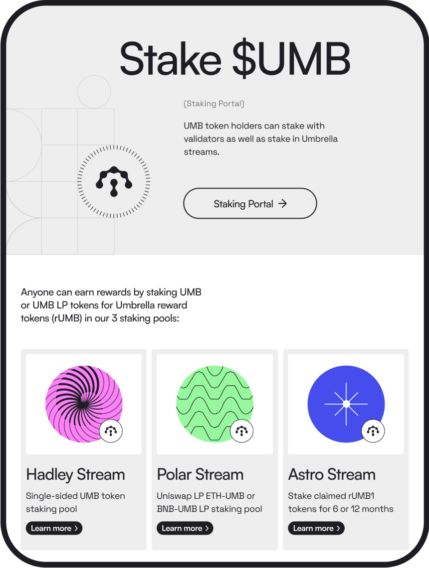 Umbrella, Designed and Developed by Ester Digital