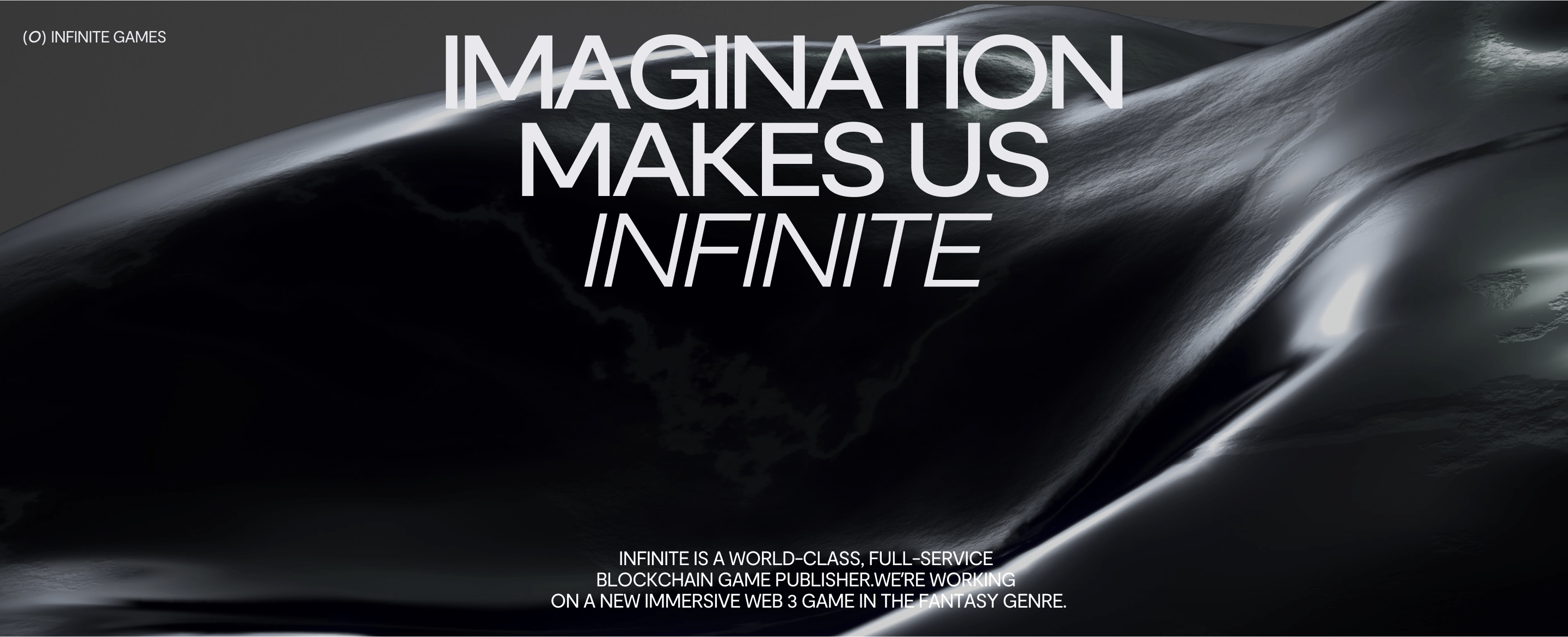 Infinite Games, Designed and Developed by Ester Digital