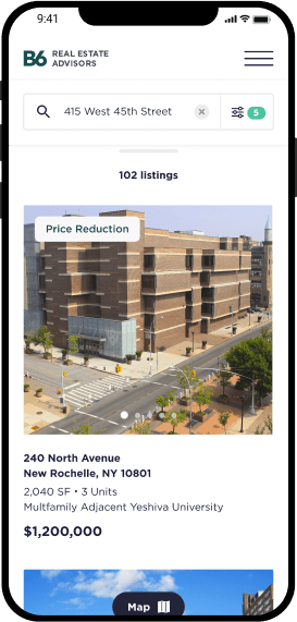 B6 Real Estate Advisors, Designed and Developed by Ester Digital