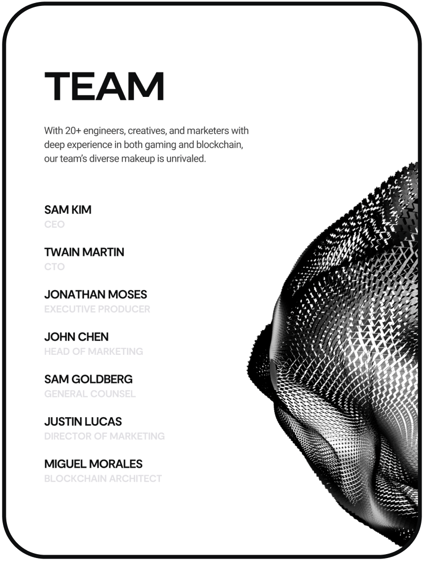 Infinite Games, Designed and Developed by Ester Digital