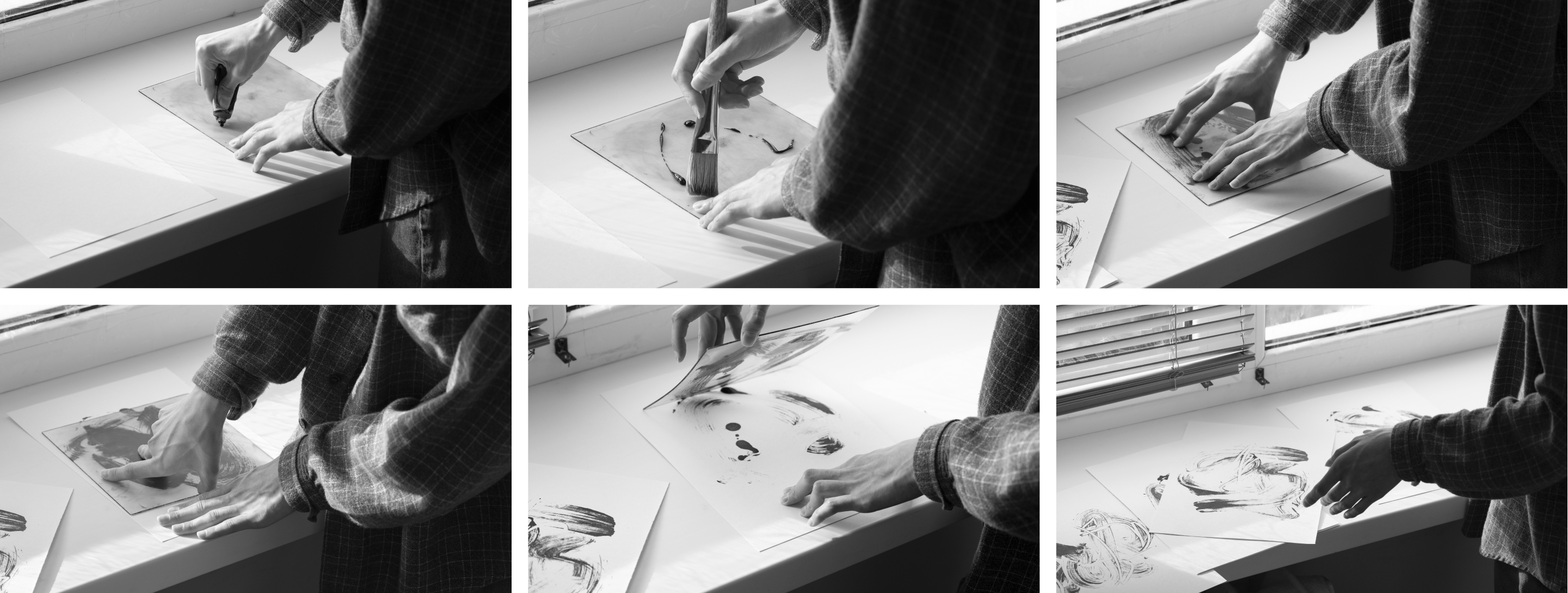 Die Kunst der Monotypie, Designed and Developed by Ester Digital